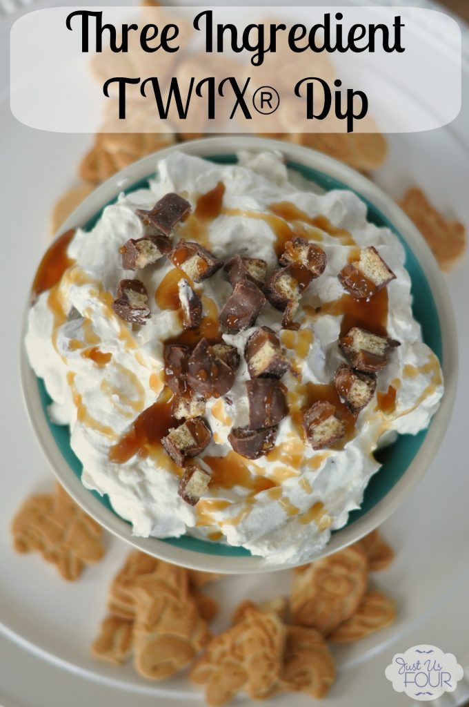 This three ingredient TWIXÆ dip would be perfect for our upcoming BBQ.